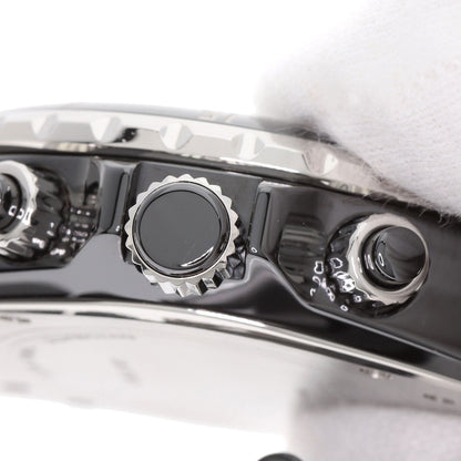 CHANEL J12 1.6" Chronograph Watches H0940 Ceramic/Ceramic mens