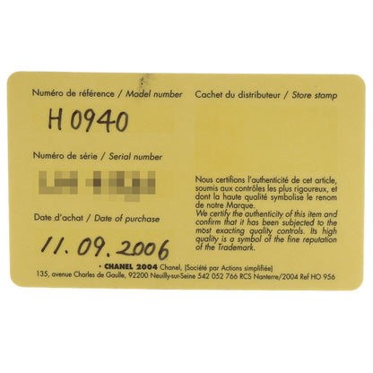 CHANEL J12 1.6" Chronograph Watches H0940 Ceramic/Ceramic mens