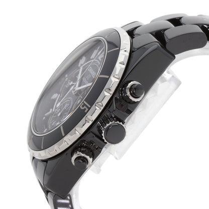 CHANEL J12 1.6" Chronograph Watches H0940 Ceramic/Ceramic mens