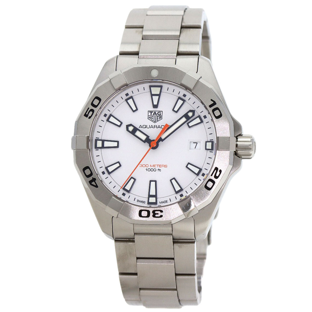 TAG HEUER Aqua racer Watches WBD1111 Stainless Steel/Stainless Steel mens