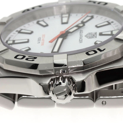 TAG HEUER Aqua racer Watches WBD1111 Stainless Steel/Stainless Steel mens