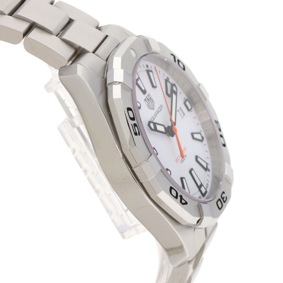 TAG HEUER Aqua racer Watches WBD1111 Stainless Steel/Stainless Steel mens