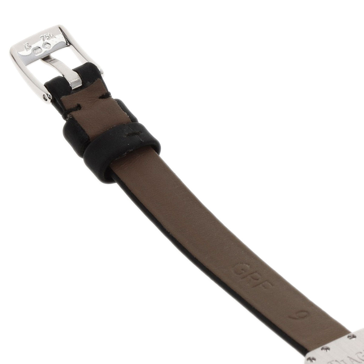 PIAGET Mini protocol Watches G0A34503 K18 White Gold/Satin & Leather Ladies