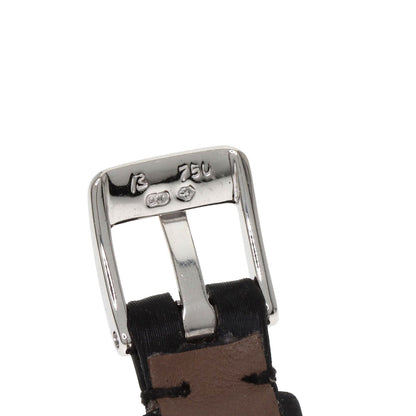 PIAGET Mini protocol Watches G0A34503 K18 White Gold/Satin & Leather Ladies