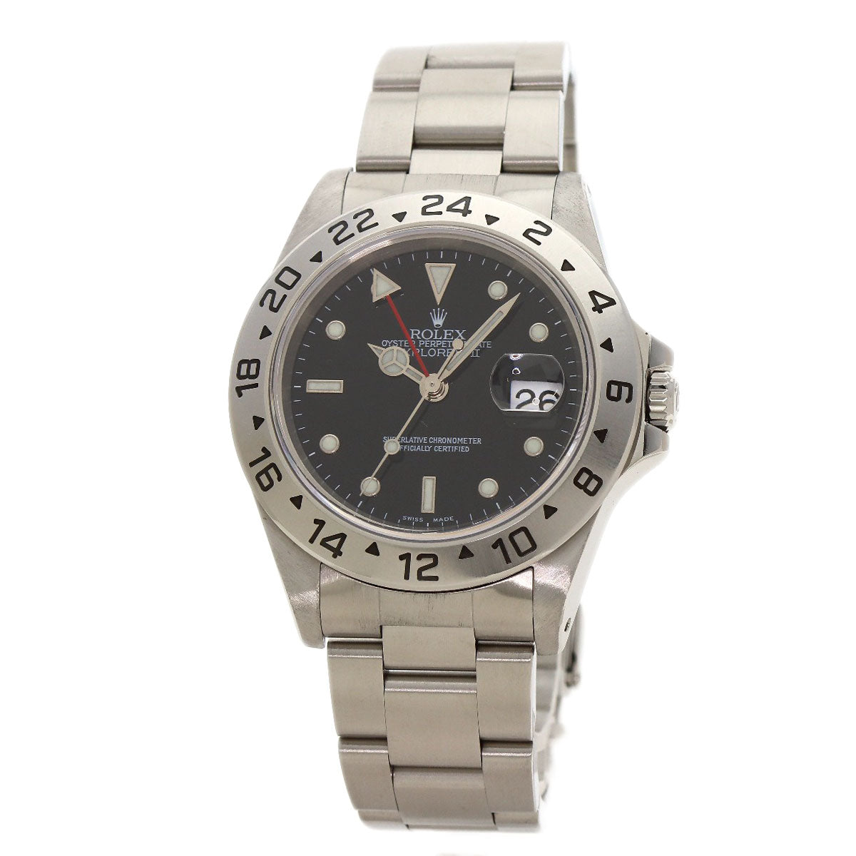 ROLEX Explorer 2 Watches 16570 Stainless Steel/Stainless Steel mens