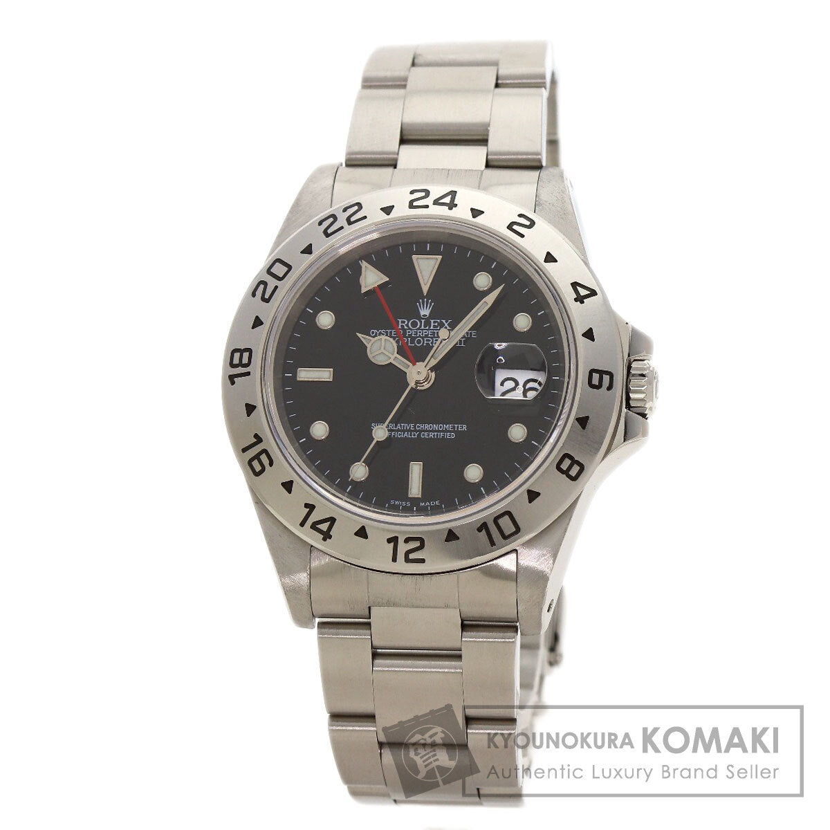 ROLEX Explorer 2 Watches 16570 Stainless Steel/Stainless Steel mens