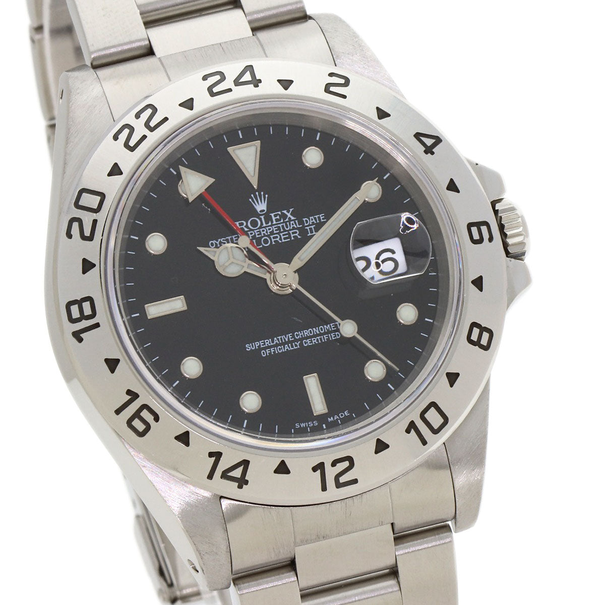 ROLEX Explorer 2 Watches 16570 Stainless Steel/Stainless Steel mens