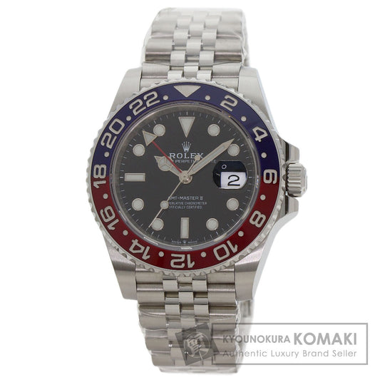 ROLEX GMT Master 2 Red Blue Bezel Watches 126710BLRO Stainless Steel/Stainless Steel mens
