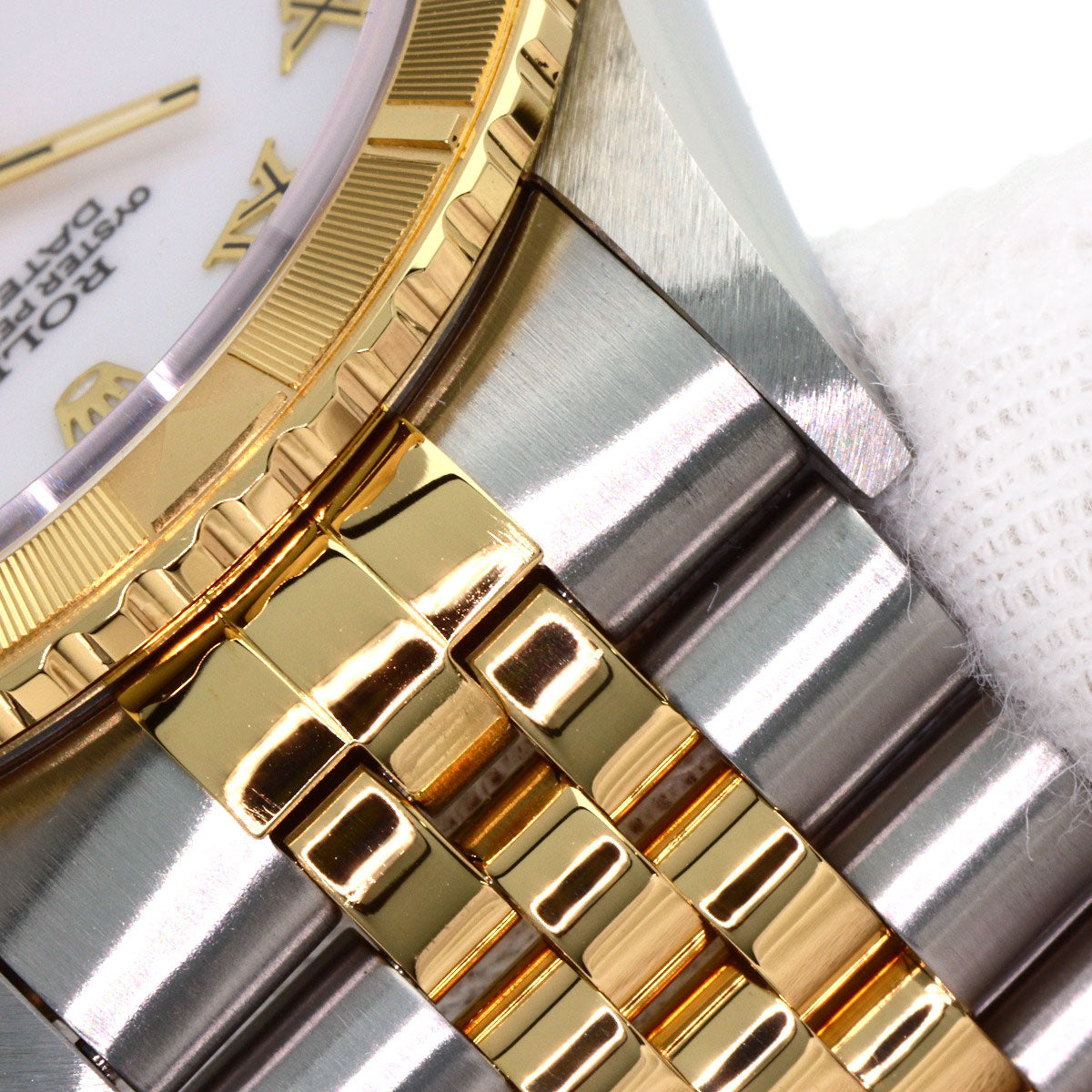 ROLEX Datejust Thunderbird Watches 16263 Stainless Steel/SSxK18YG mens