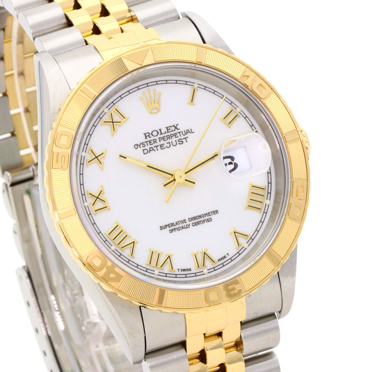 ROLEX Datejust Thunderbird Watches 16263 Stainless Steel/SSxK18YG mens