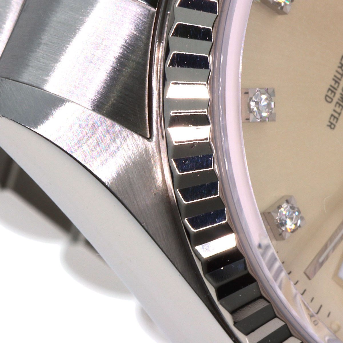 ROLEX DATEJUST 10P Diamond Watches 16234G Stainless Steel/Stainless Steel mens