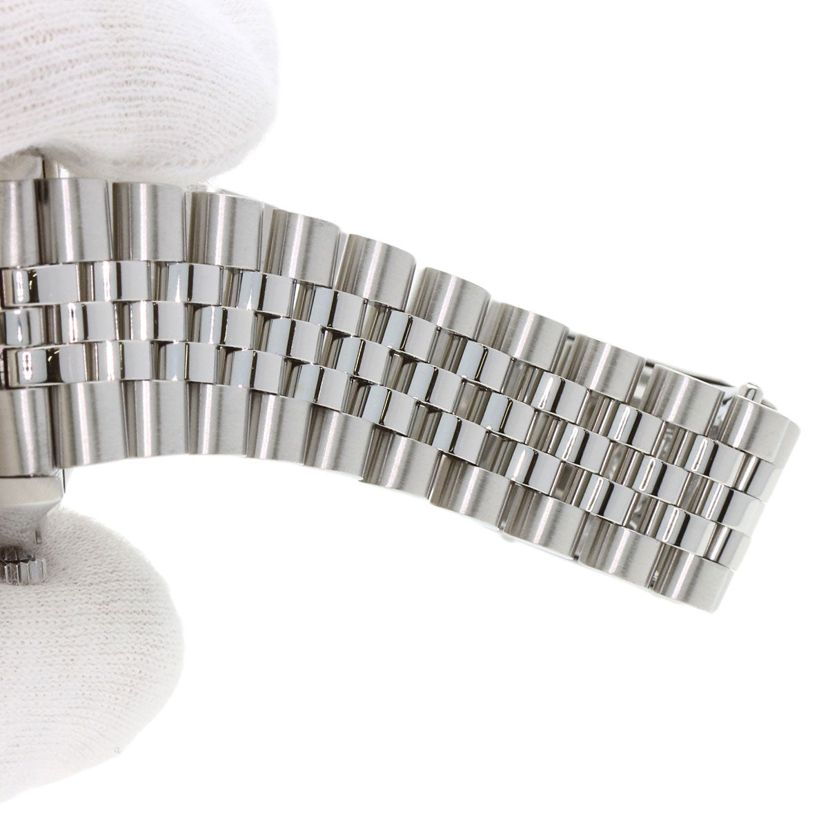ROLEX DATEJUST 10P Diamond Watches 16234G Stainless Steel/Stainless Steel mens