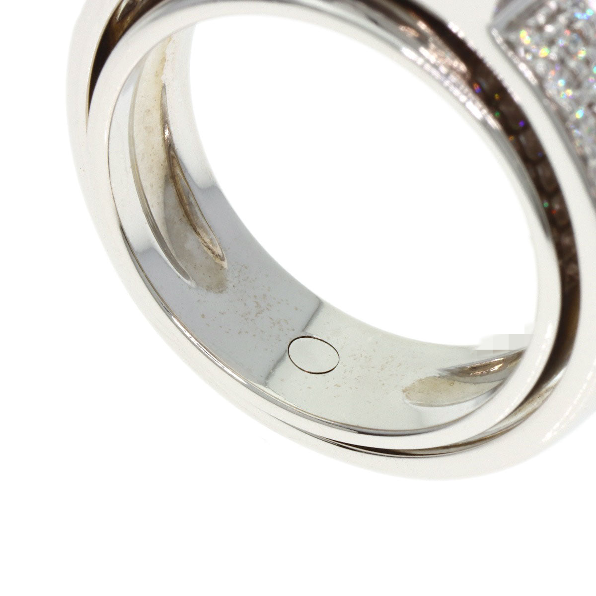 PIAGET possession Imperial Topaz #55 Ring K18 White Gold Ladies [Used]