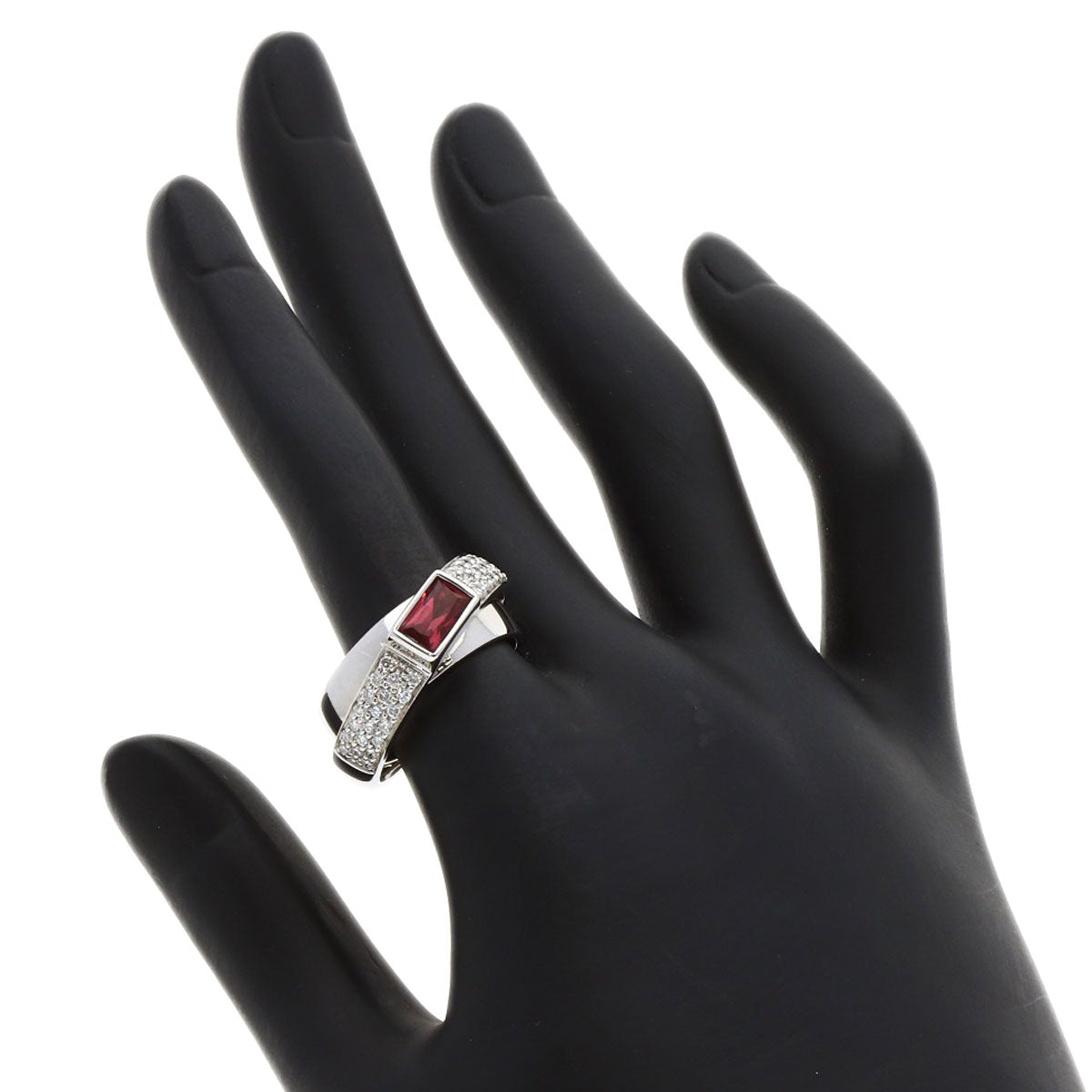 PIAGET possession Imperial Topaz #55 Ring K18 White Gold Ladies [Used]