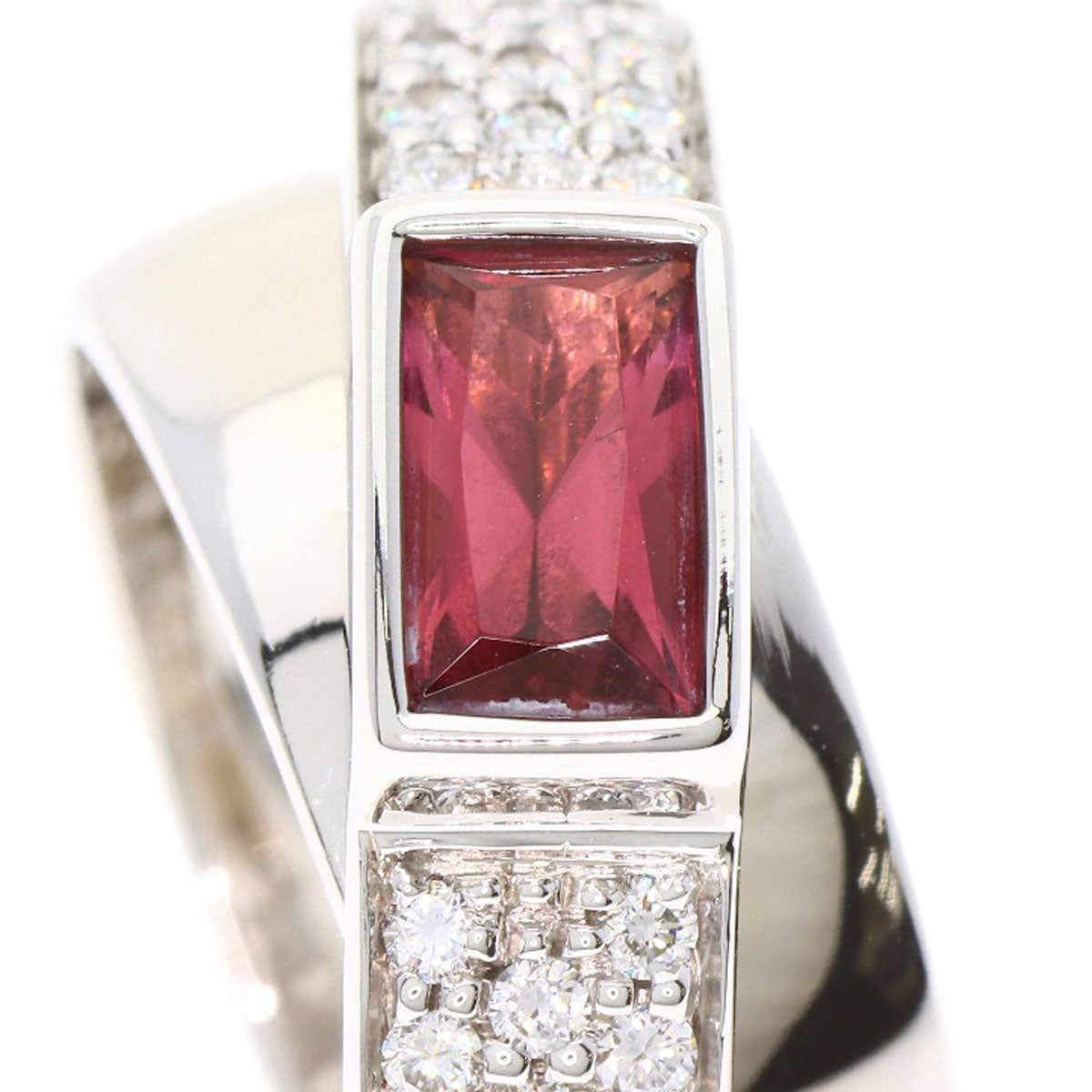 PIAGET possession Imperial Topaz #55 Ring K18 White Gold Ladies [Used]