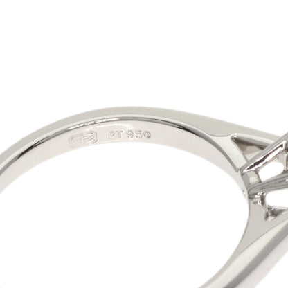 HARRY WINSTON Solitaire Diamond Ring Platinum PT950 Ladies [Used]