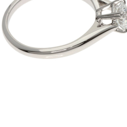 HARRY WINSTON Solitaire Diamond Ring Platinum PT950 Ladies [Used]