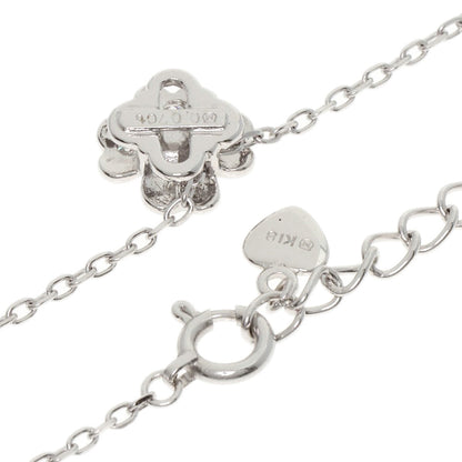 MIKIMOTO Diamond Necklace K18 White Gold Ladies [Used]