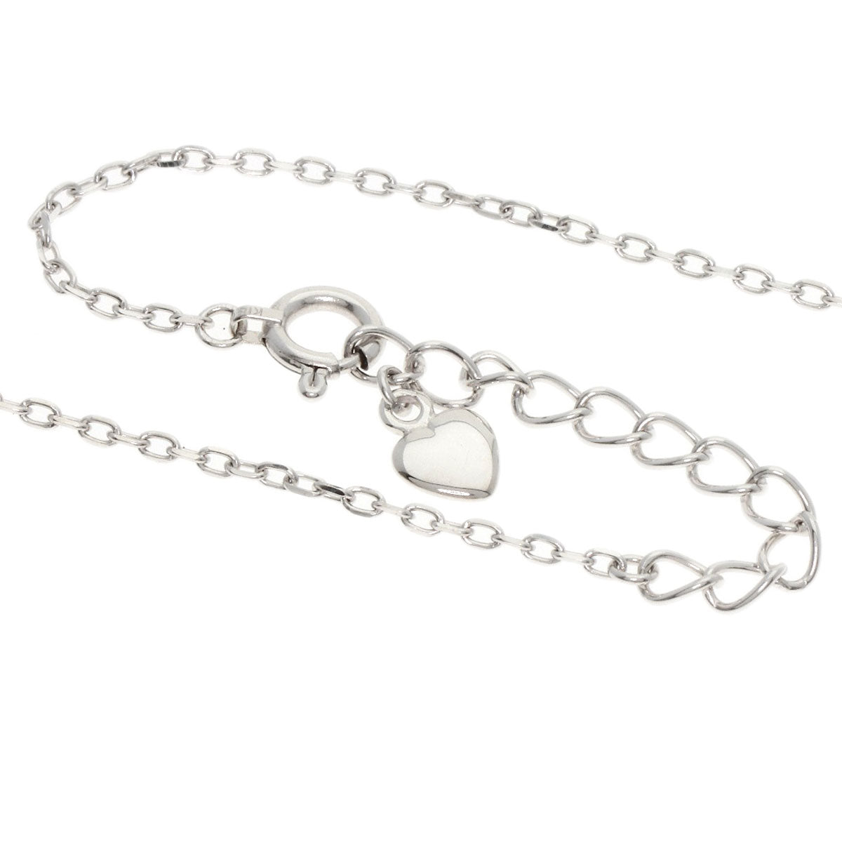 MIKIMOTO Diamond Necklace K18 White Gold Ladies [Used]