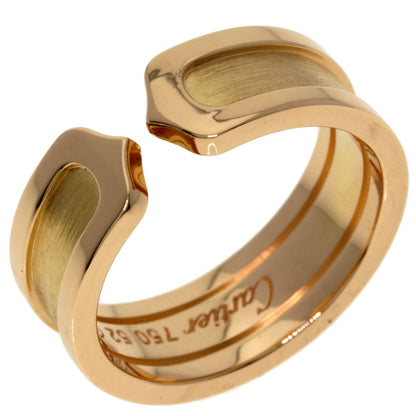 CARTIER C2 ring # 52 Ring K18 Pink Gold Ladies [Used]