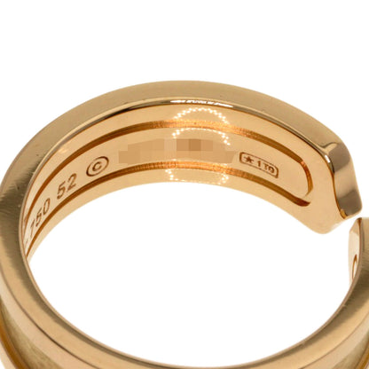 CARTIER C2 ring # 52 Ring K18 Pink Gold Ladies [Used]