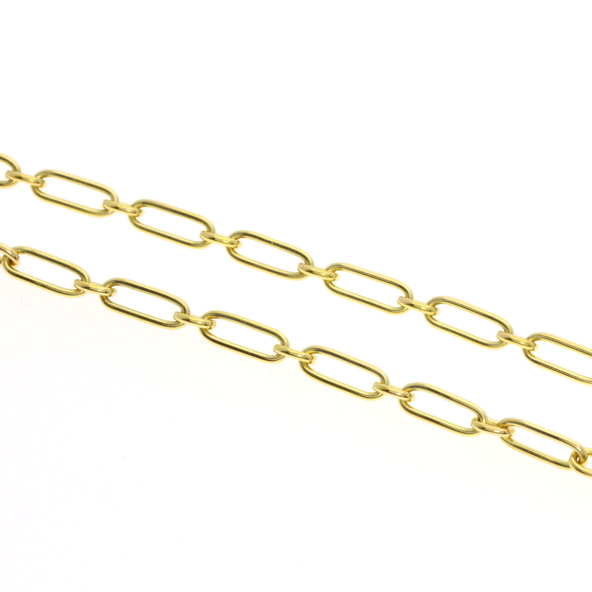 CARTIER Vintage Chain 26" Necklace K18 Yellow Gold Ladies [Used]