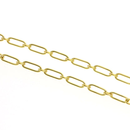 CARTIER Vintage Chain 26" Necklace K18 Yellow Gold Ladies [Used]