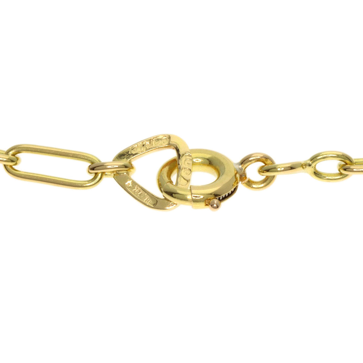 CARTIER Vintage Chain 26" Necklace K18 Yellow Gold Ladies [Used]