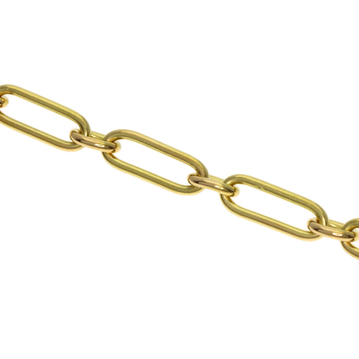 CARTIER Vintage Chain 26" Necklace K18 Yellow Gold Ladies [Used]