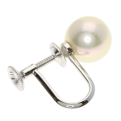 MIKIMOTO Akoya pearl Pearl Earring K18 White Gold Ladies [Used]