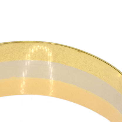 CARTIER Vintage 2C LM Diamond 1970s-1980s Bracelet K18 Yellow Gold 18K Pink GoldLadies [Used]