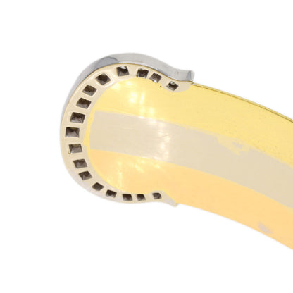 CARTIER Vintage 2C LM Diamond 1970s-1980s Bracelet K18 Yellow Gold 18K Pink GoldLadies [Used]
