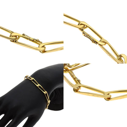 CARTIER Vintage Paperclip Diamond Necklace and Bracelet Set (3 Pieces) Necklace K18 Yellow Gold Ladies [Used]