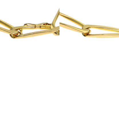 CARTIER Vintage Paperclip Diamond Necklace and Bracelet Set (3 Pieces) Necklace K18 Yellow Gold Ladies [Used]