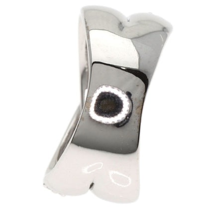 Ponte Vecchio Diamond Ring K18 White Gold Ladies [Used]