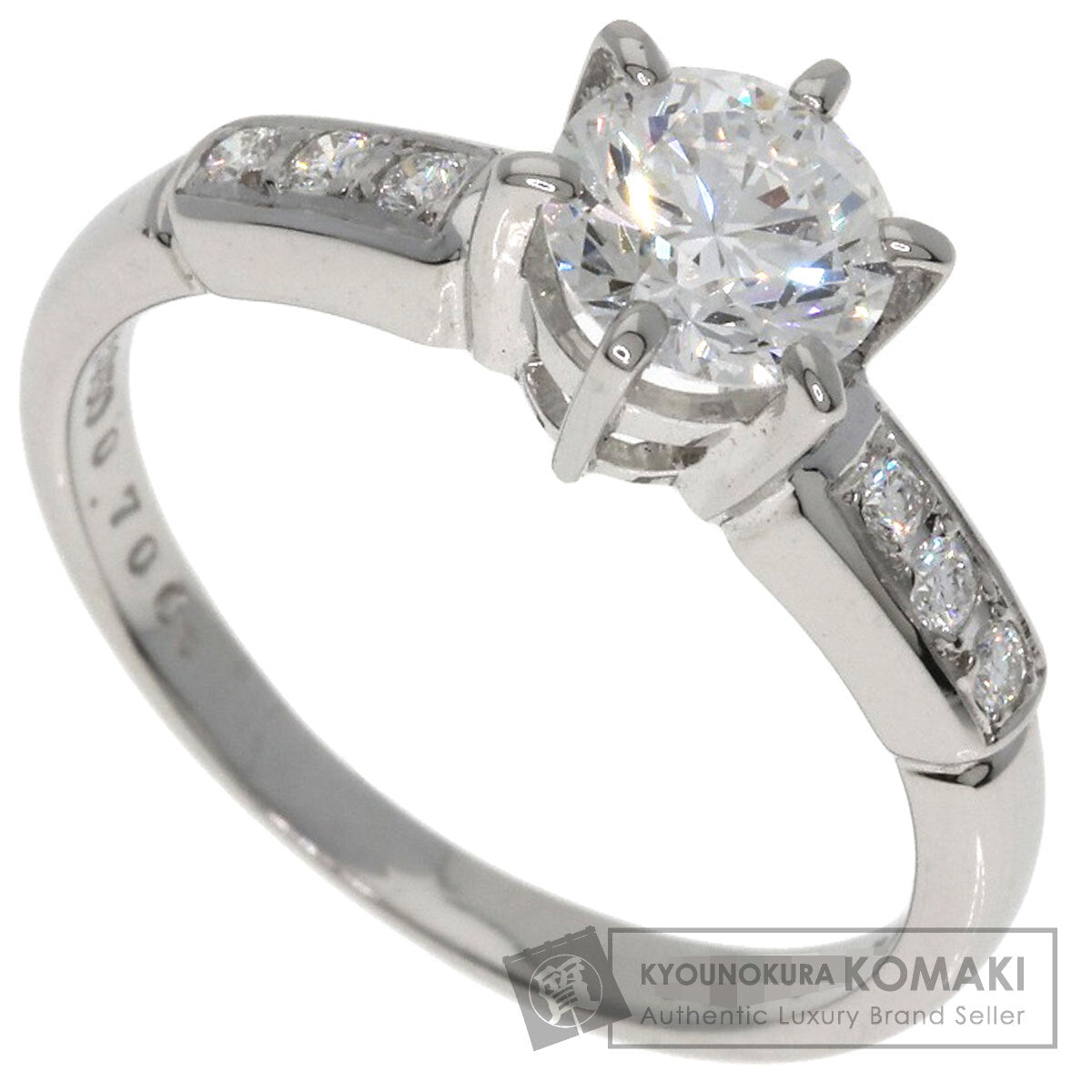 MIKIMOTO Diamond Ring Platinum PT950 Ladies [Used]