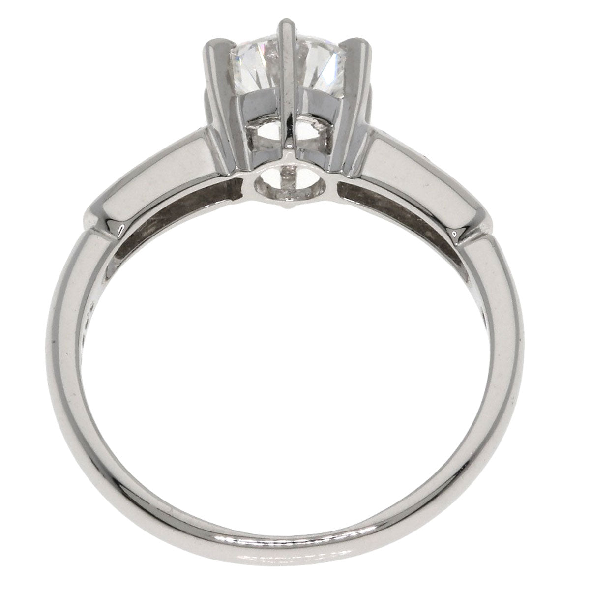 MIKIMOTO Diamond Ring Platinum PT950 Ladies [Used]