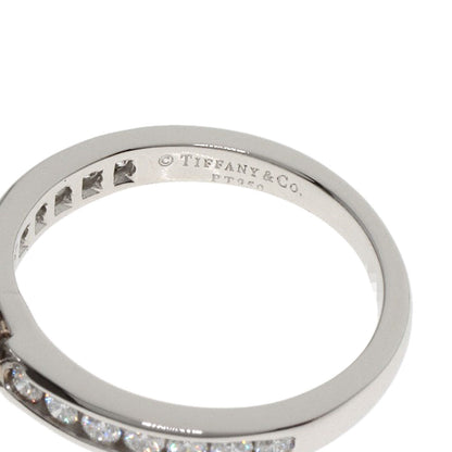 TIFFANY&Co. Solitaire Channel Setting Diamond Ring Platinum PT950 Ladies [Used]