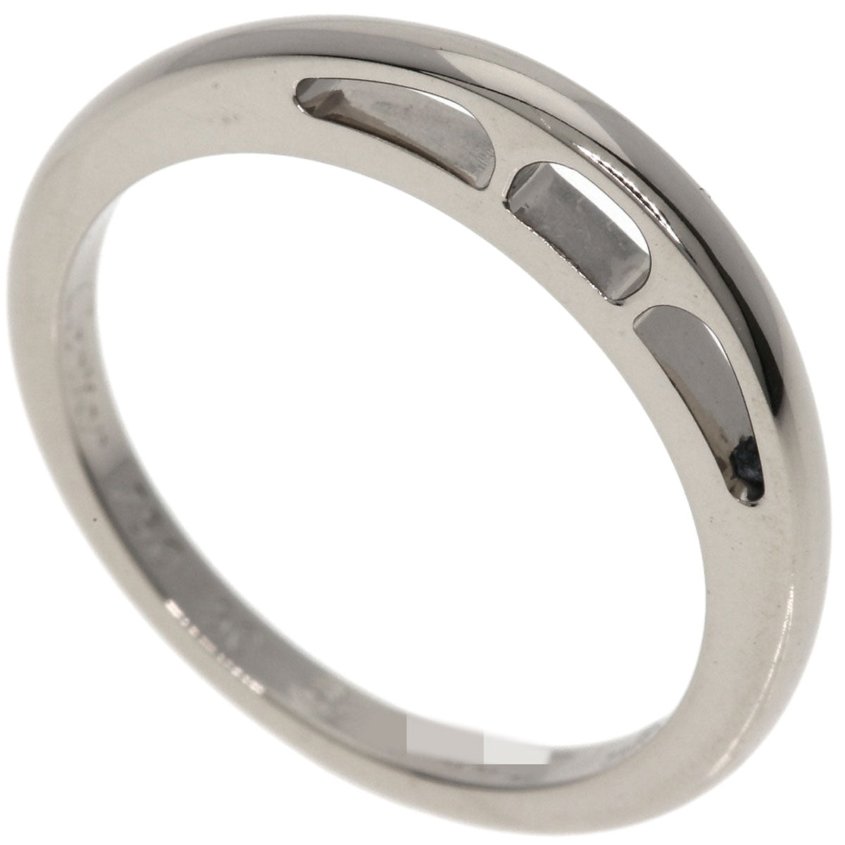 CARTIER Charm ring #50 Ring K18 White Gold Ladies [Used]