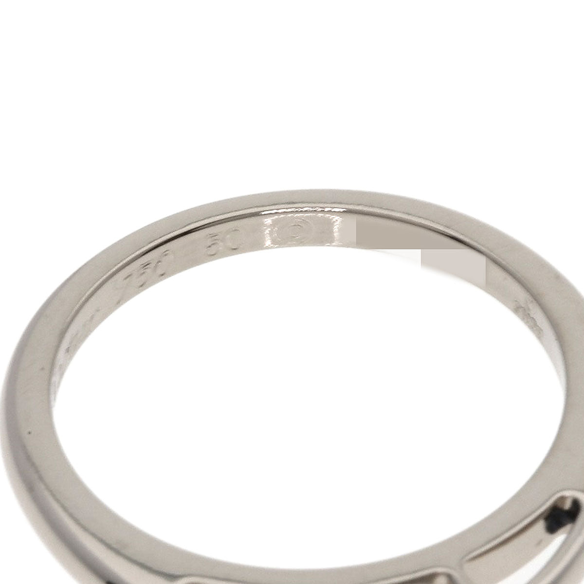 CARTIER Charm ring #50 Ring K18 White Gold Ladies [Used]