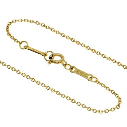 TIFFANY&Co. Open heart Necklace K18 Yellow Gold Ladies [Used]