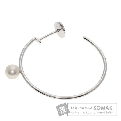 MaisonMargiela Pearl Pearl hoop (single) earring K18 White Gold Ladies [Used]