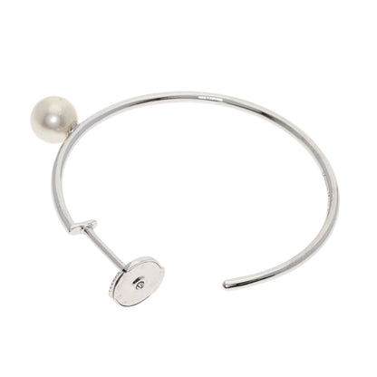 MaisonMargiela Pearl Pearl hoop (single) earring K18 White Gold Ladies [Used]