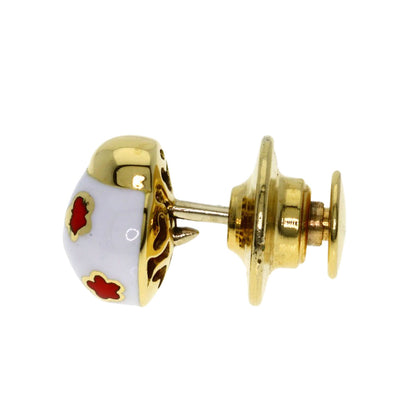 PASQUALE BRUNI Ladybug Enamel Pin Brooch Brooch K18 Yellow Gold Ladies [Used]