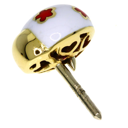 PASQUALE BRUNI Ladybug Enamel Pin Brooch Brooch K18 Yellow Gold Ladies [Used]