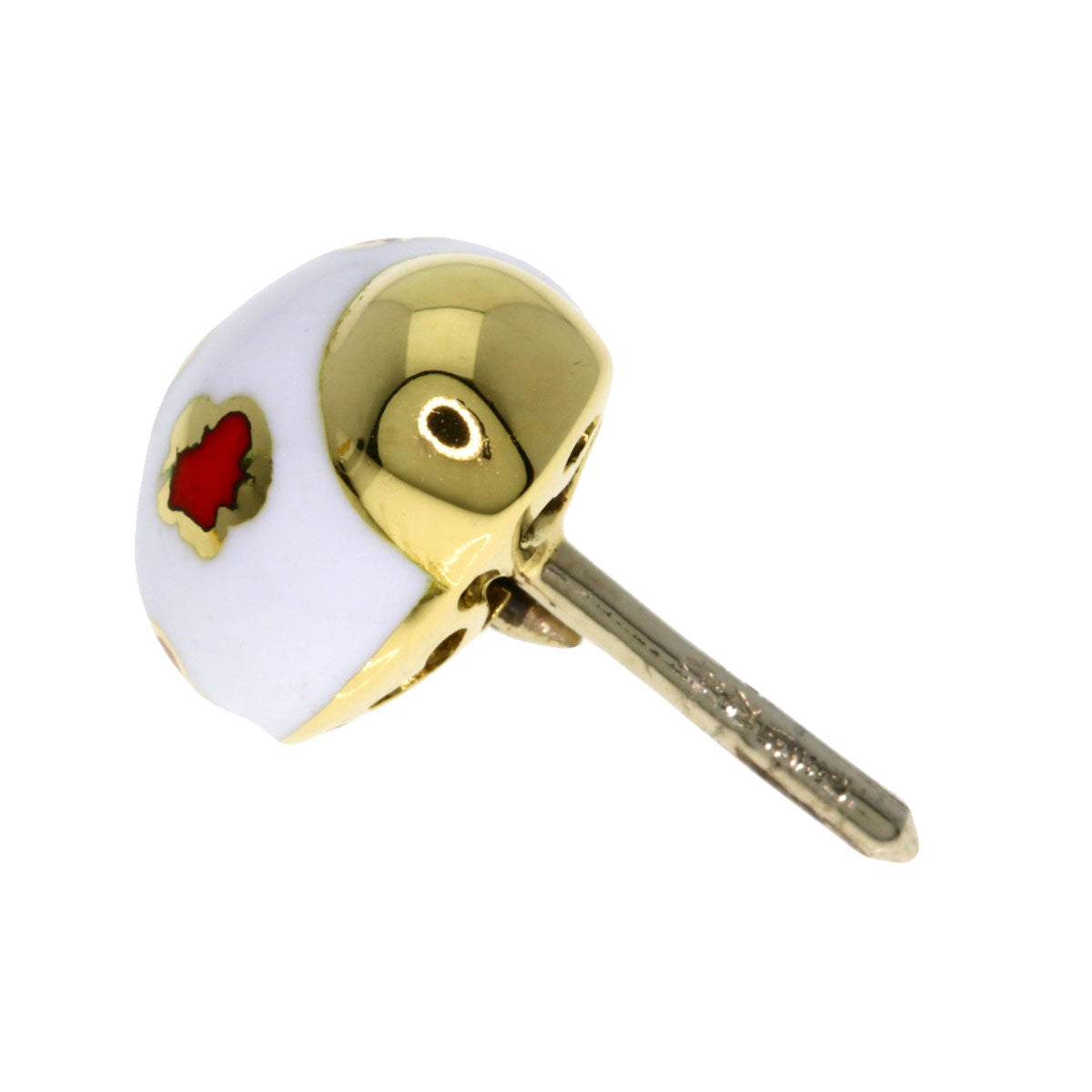 PASQUALE BRUNI Ladybug Enamel Pin Brooch Brooch K18 Yellow Gold Ladies [Used]