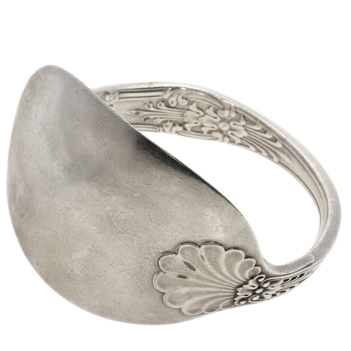 TIFFANY&Co. Spoon Bangle Bracelet Silver Ladies [Used]