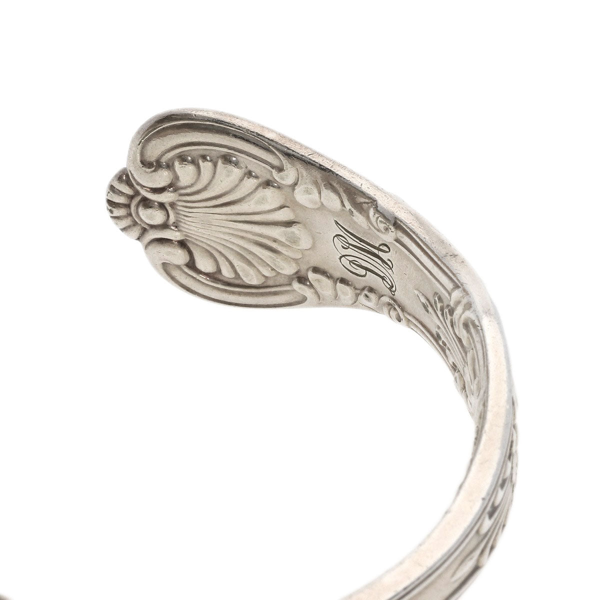 TIFFANY&Co. Spoon Bangle Bracelet Silver Ladies [Used]