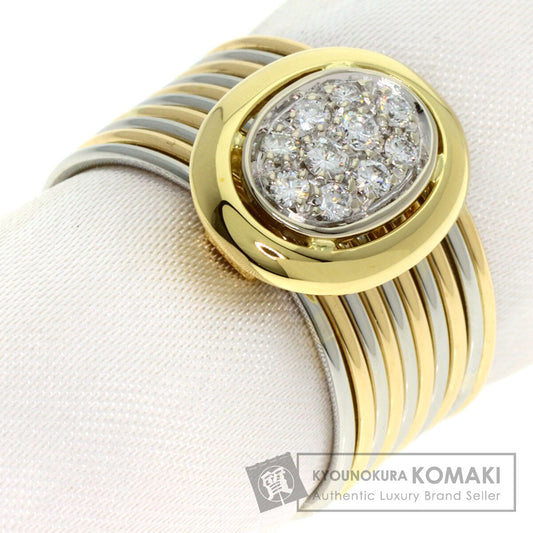 Damiani 10 diamonds Ring K18 Yellow Gold K18 White GoldLadies [Used]