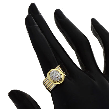 Damiani 10 diamonds Ring K18 Yellow Gold K18 White GoldLadies [Used]